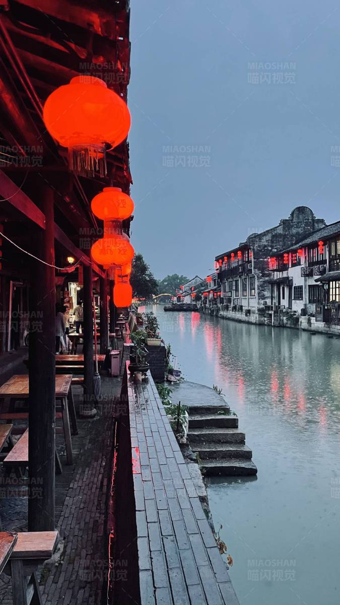 奉贤枫泾古镇图片