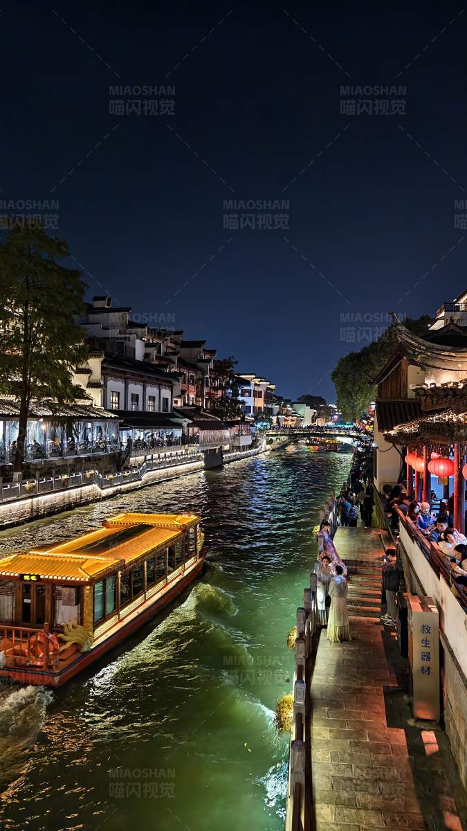 夜游古运河 感受江南水乡风情图片