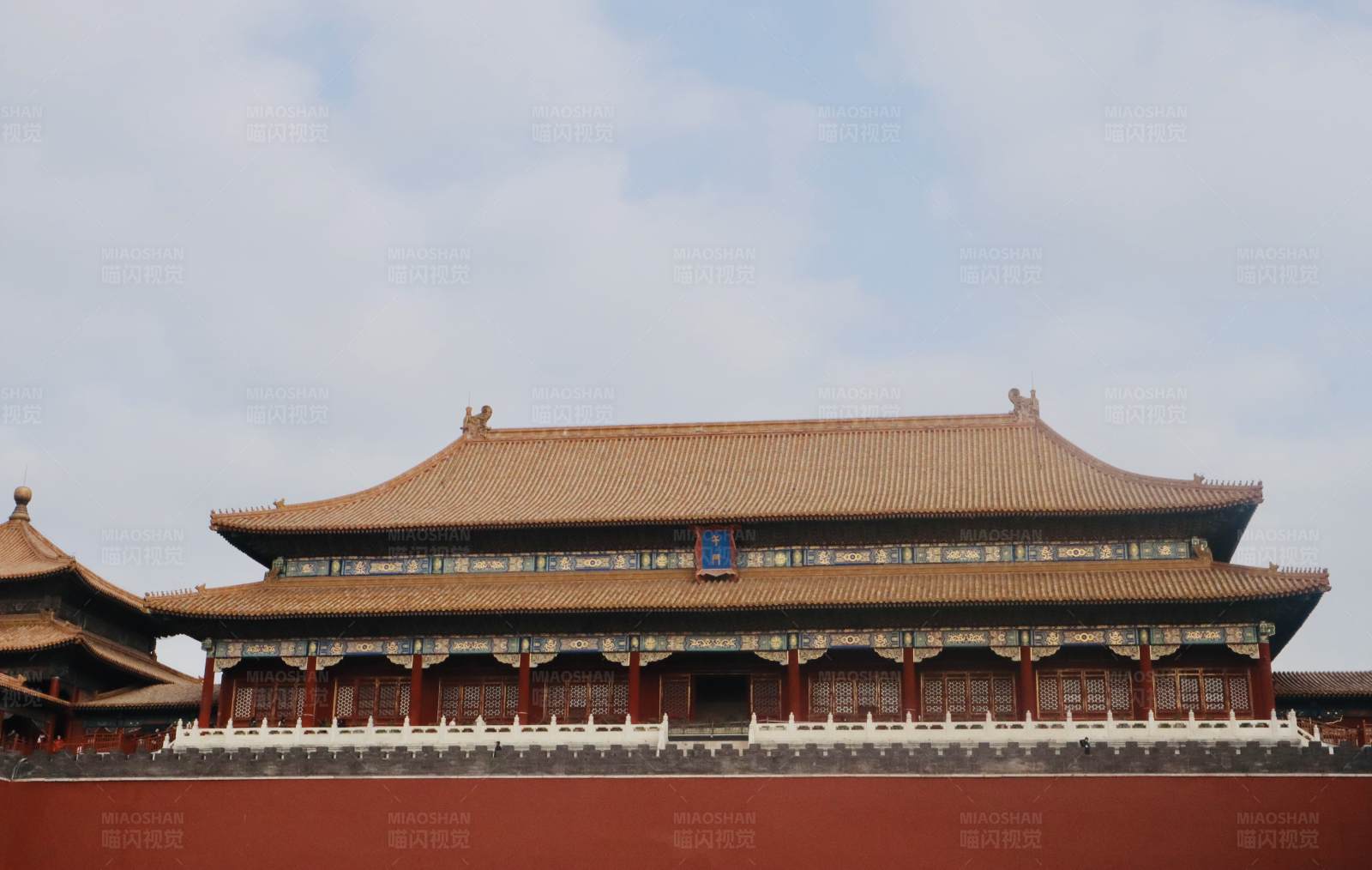 故宫的建筑风格图片