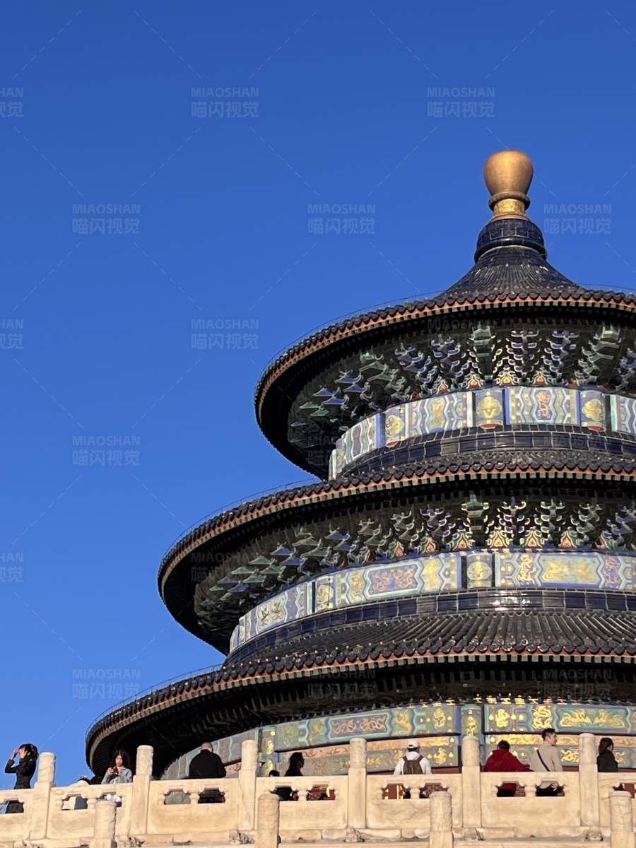 北京天坛的壮丽景象图片