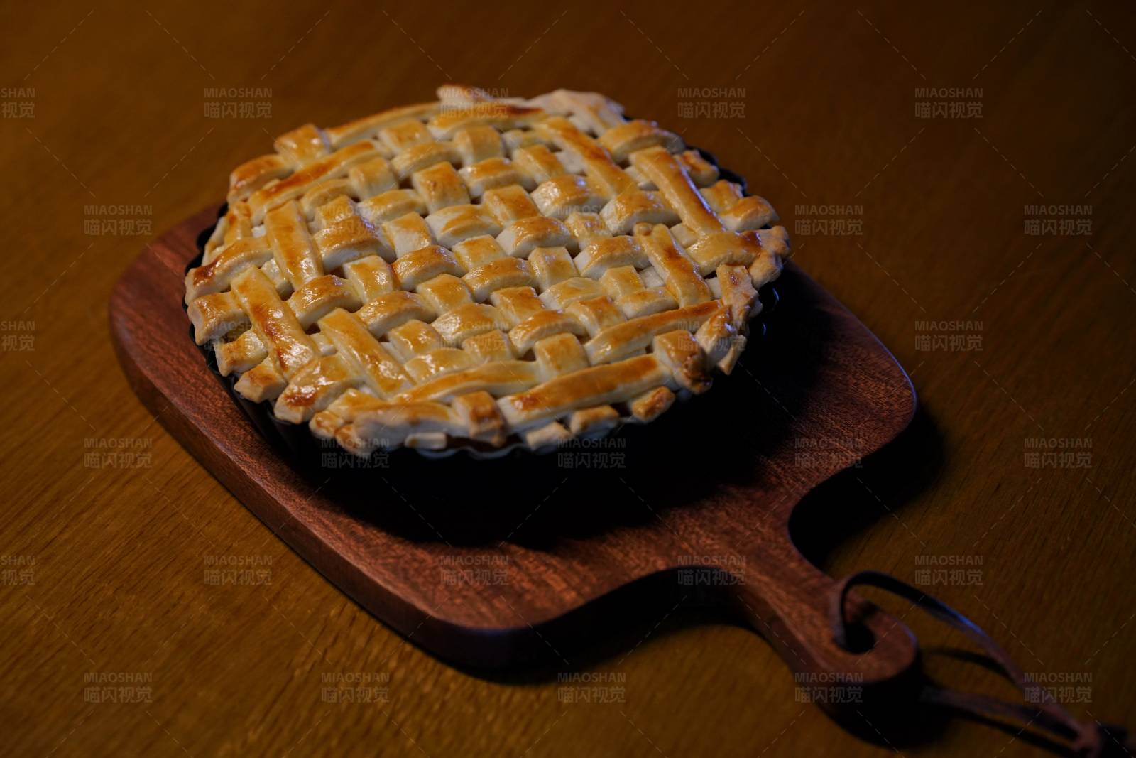 编织的美味 苹果派的艺术图片
