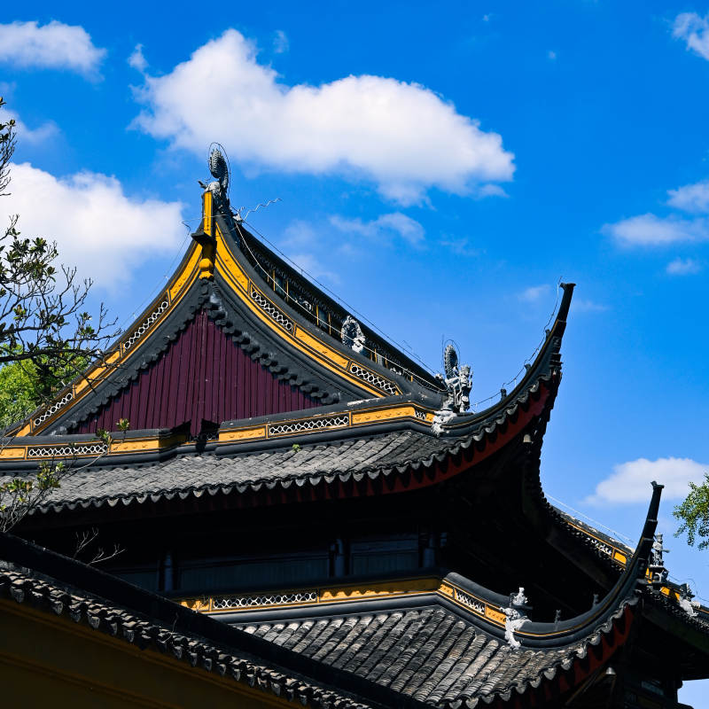 中国古建筑的屋顶之美图片