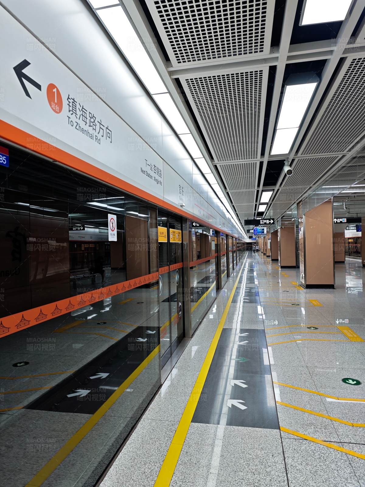 厦门地铁号线镇海路站图片