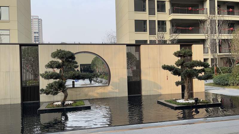 现代中式园林景观设计图片