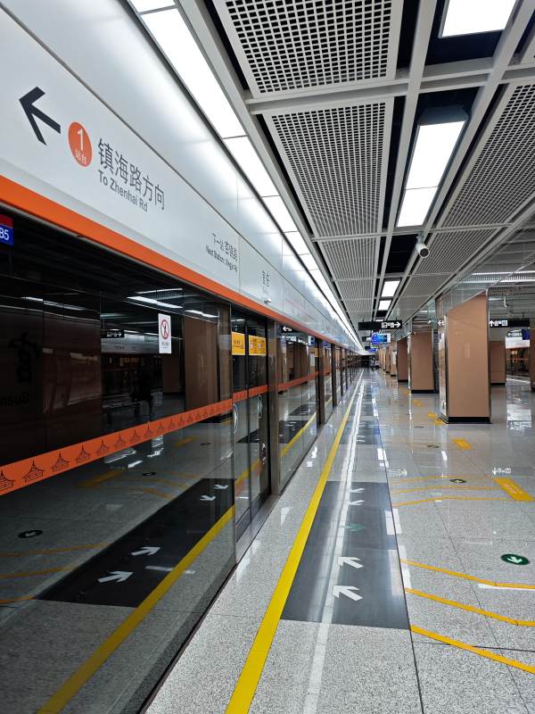 厦门地铁号线镇海路站图片