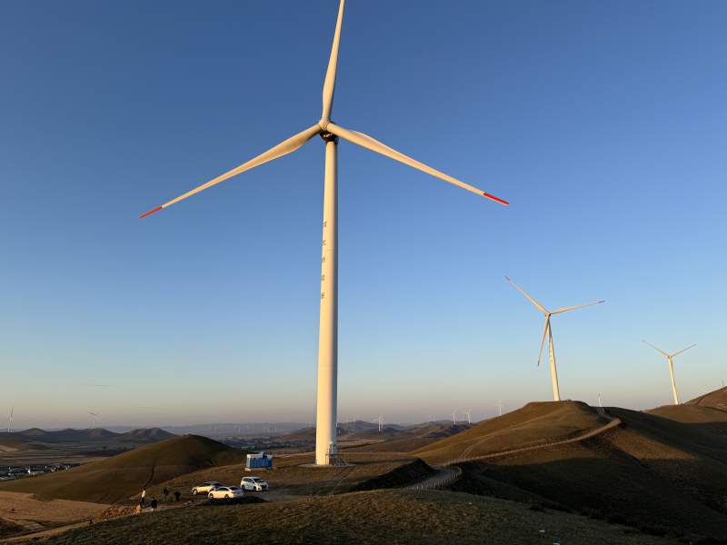 风力发电场图片