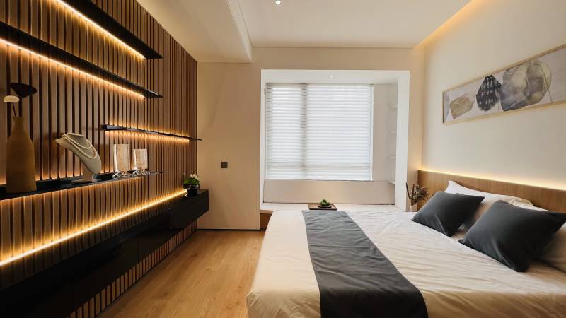 现代简约卧室设计图片