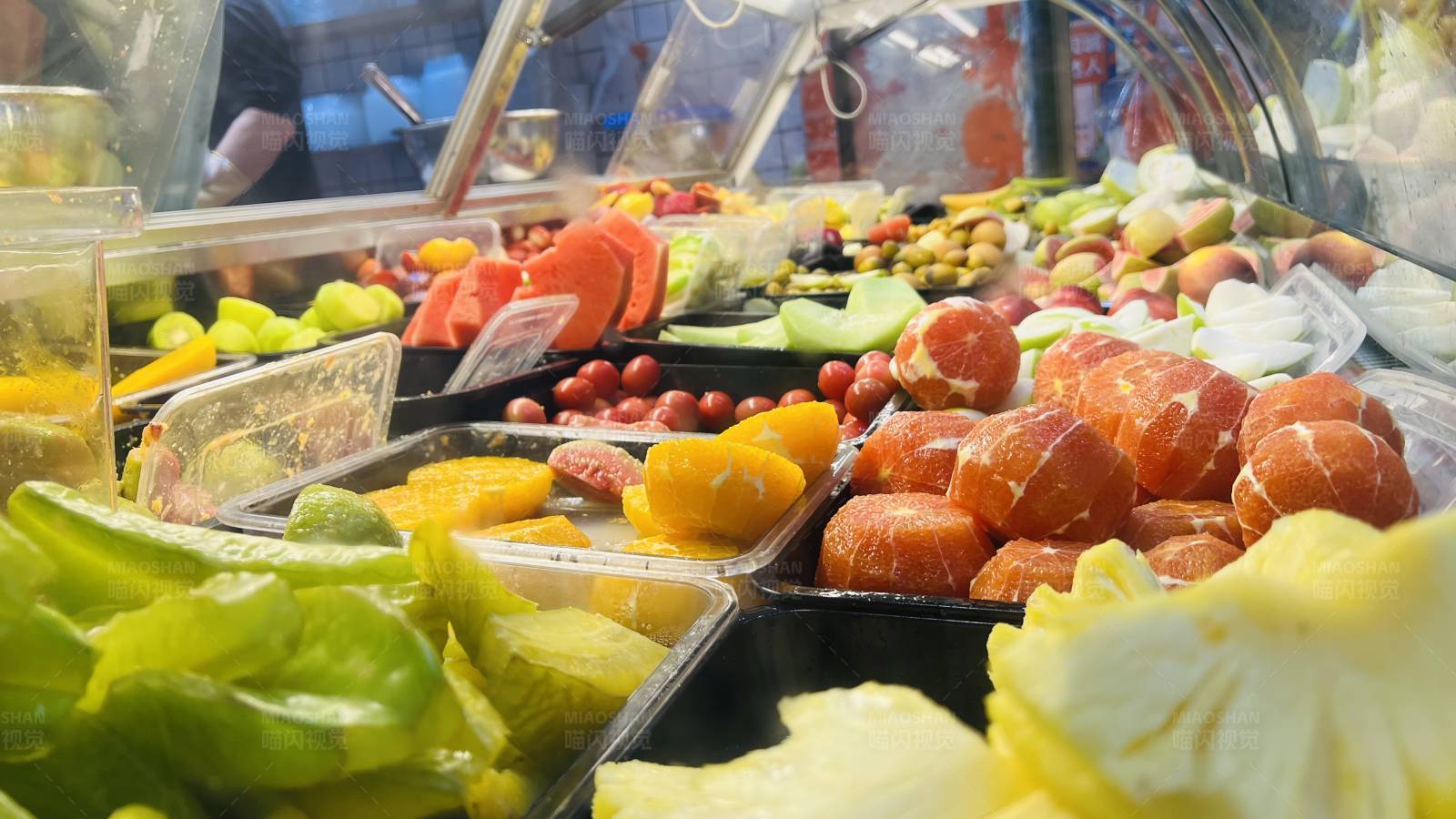 新鲜水果捞盛宴图片