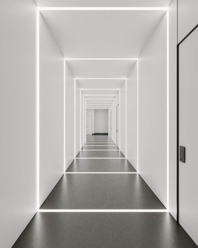 现代简约走廊设计图片