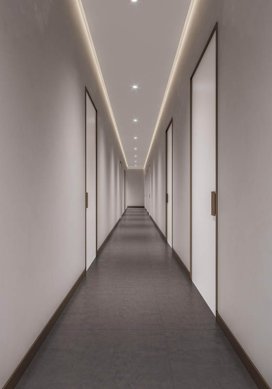 现代简约走廊设计图片