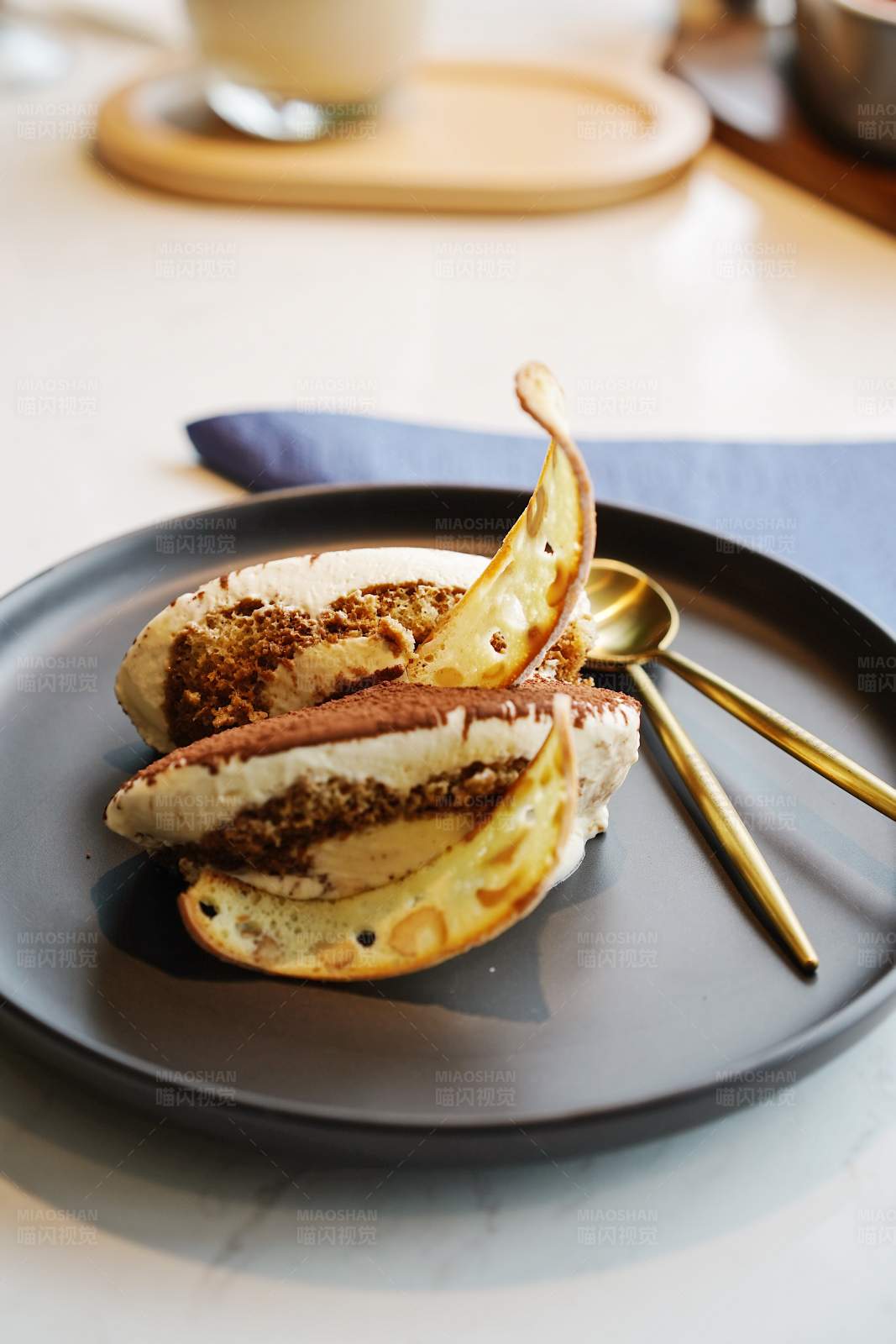 焦糖香蕉提拉米苏图片