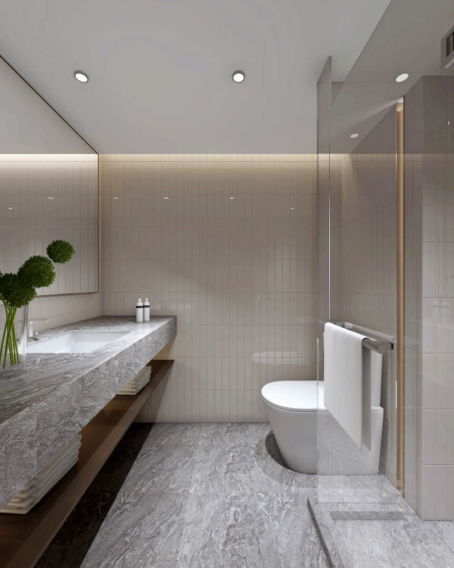 现代简约风格浴室设计图片