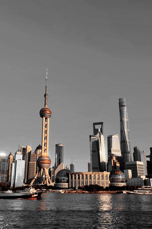 上海天际线图片