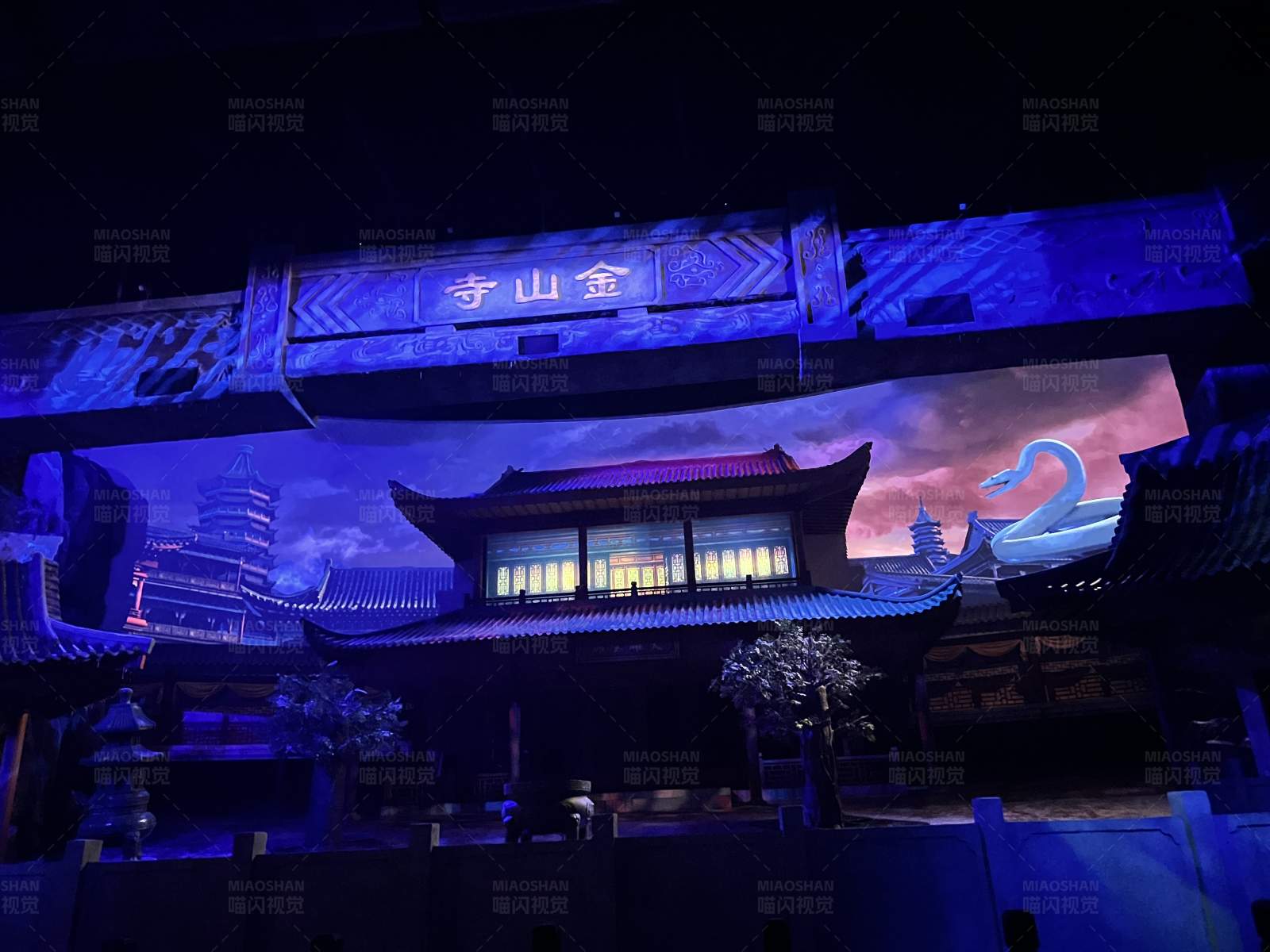 梦幻舞台 金山寺水秀图片