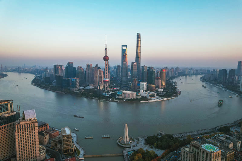 上海外滩夜景图片