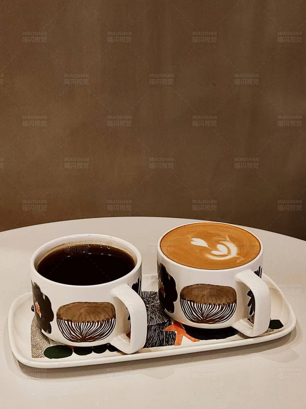 咖啡与艺术的完美结合图片