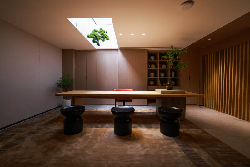 现代简约茶室设计图片