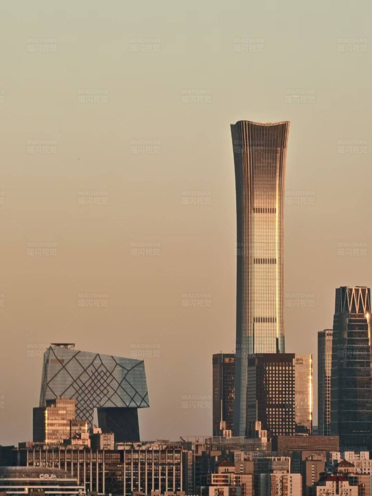 北京CBD地标建筑图片