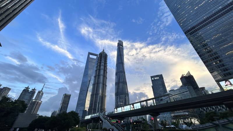 上海陆家嘴金融区图片