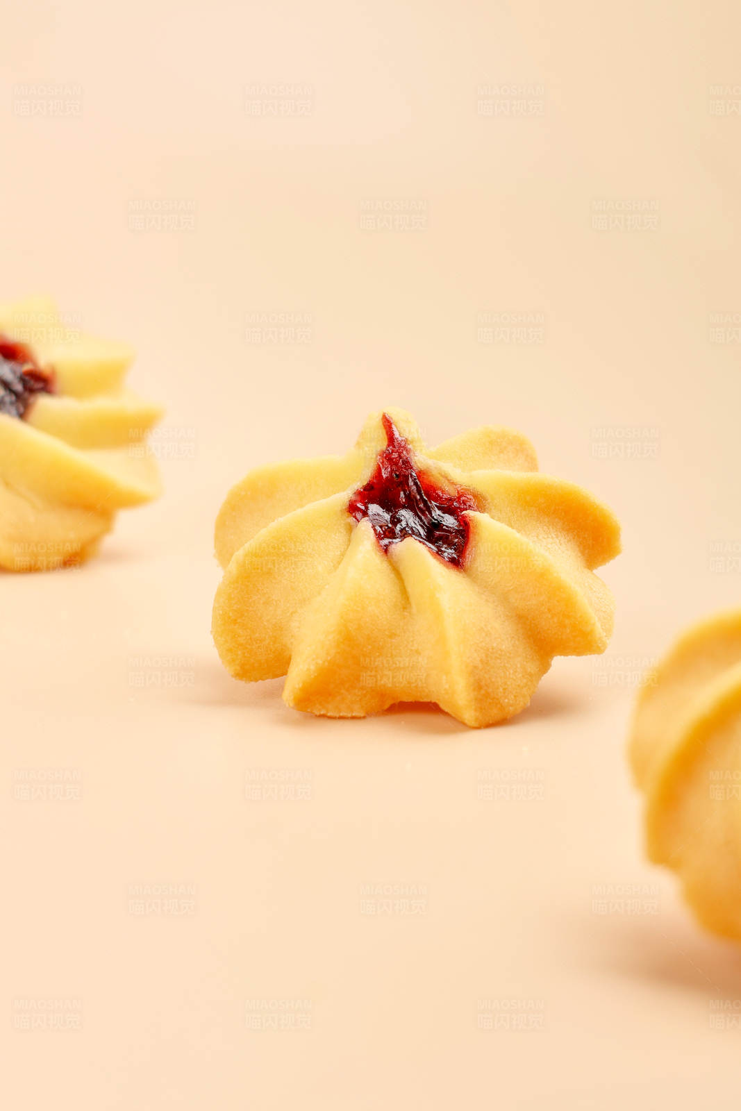 果酱饼干花图片