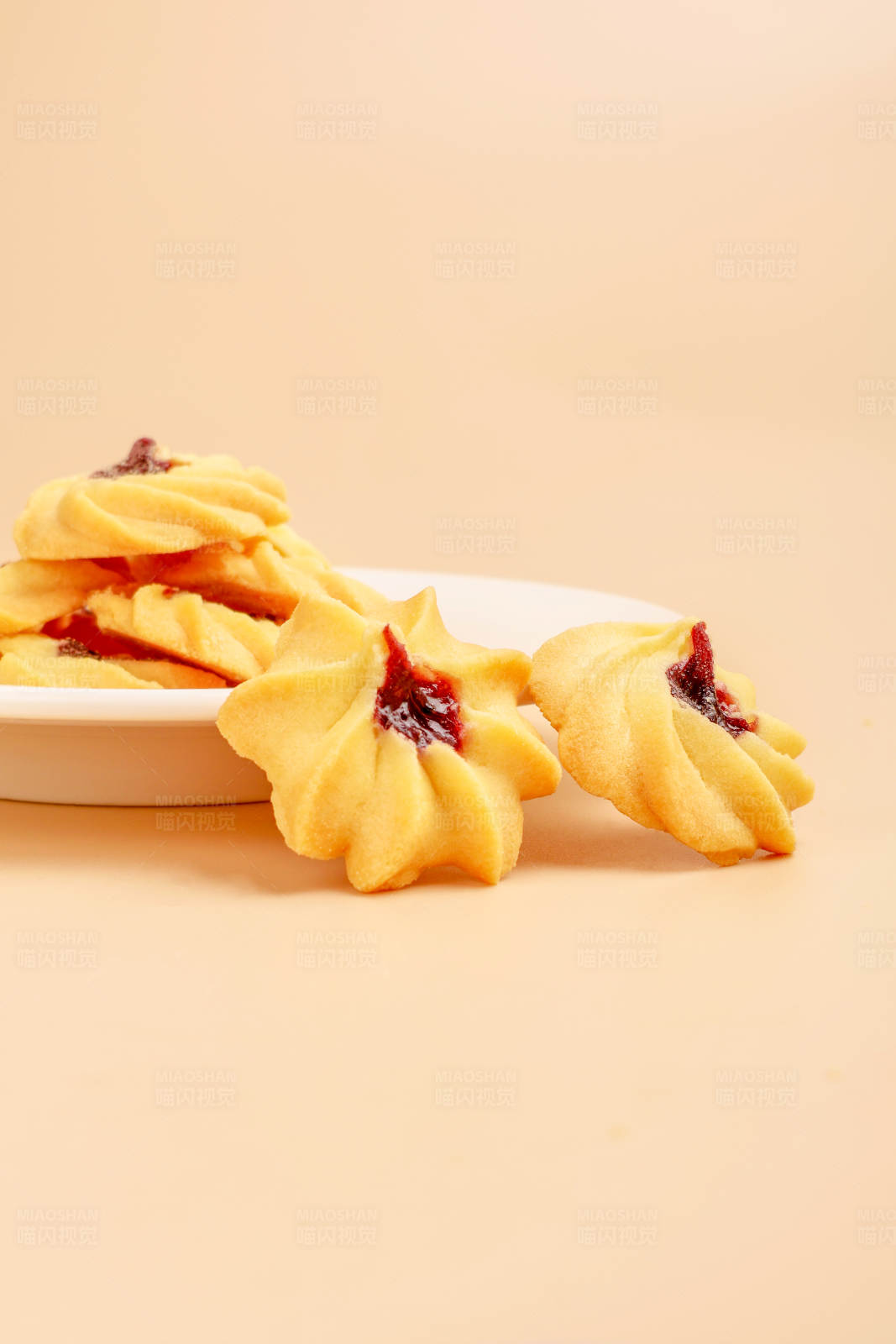 果酱饼干盘图片