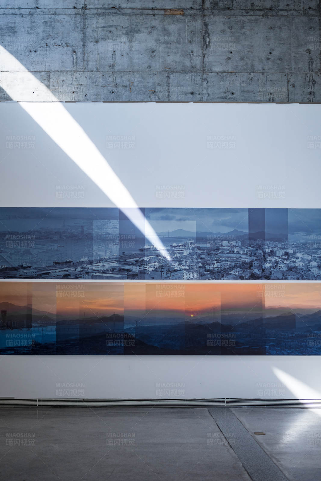 光影交错的城市画卷图片