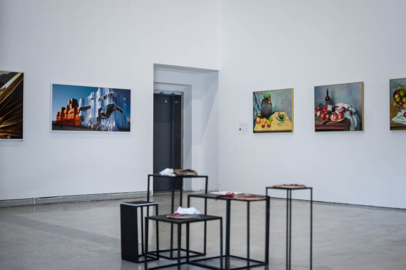 现代艺术展览图片