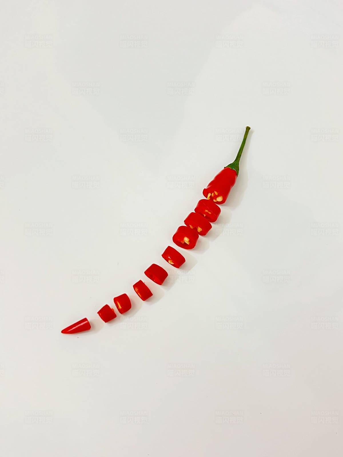 切片红辣椒图片