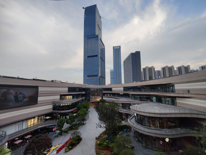 现代都市商业区图片