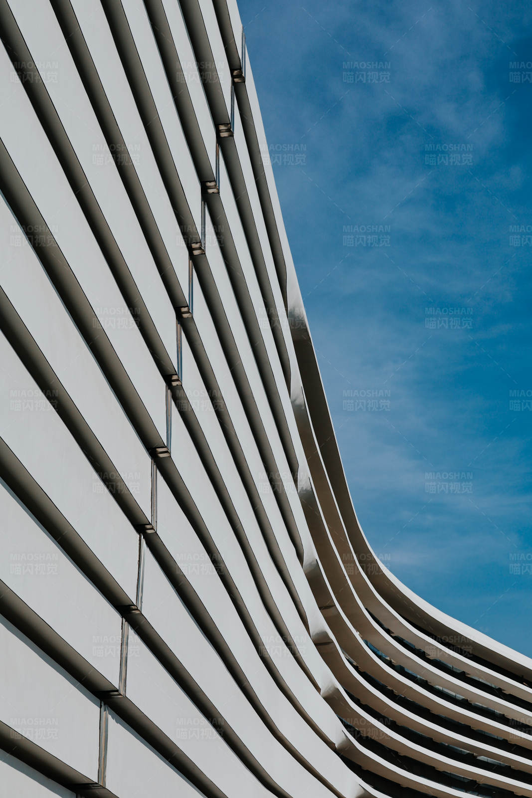 现代建筑的曲线美图片