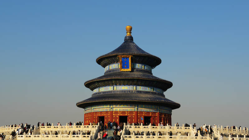 天坛祈年殿图片