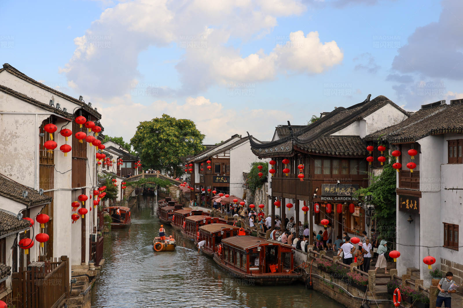 苏州江南水乡古镇风光图片