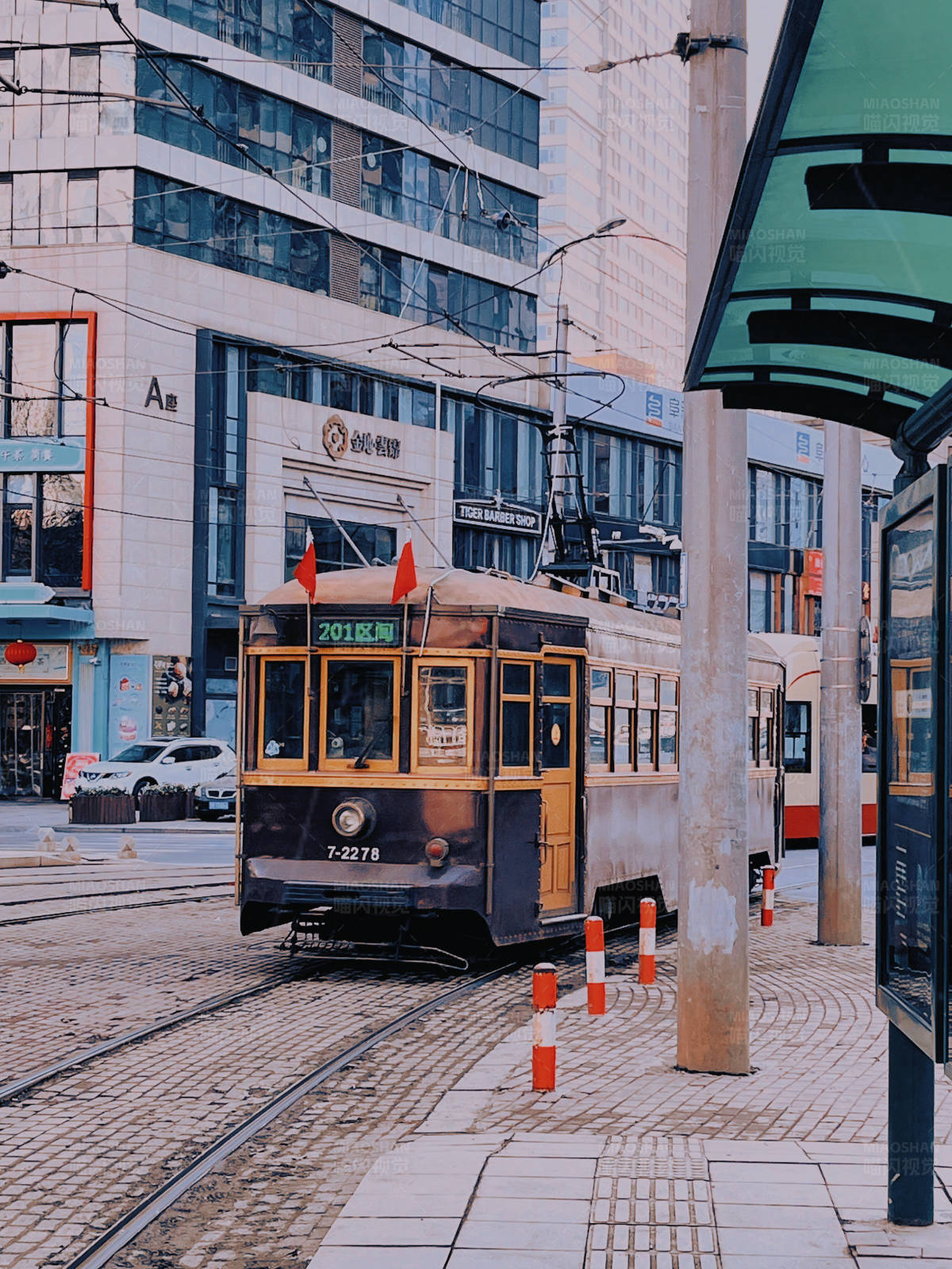 城市有轨电车图片