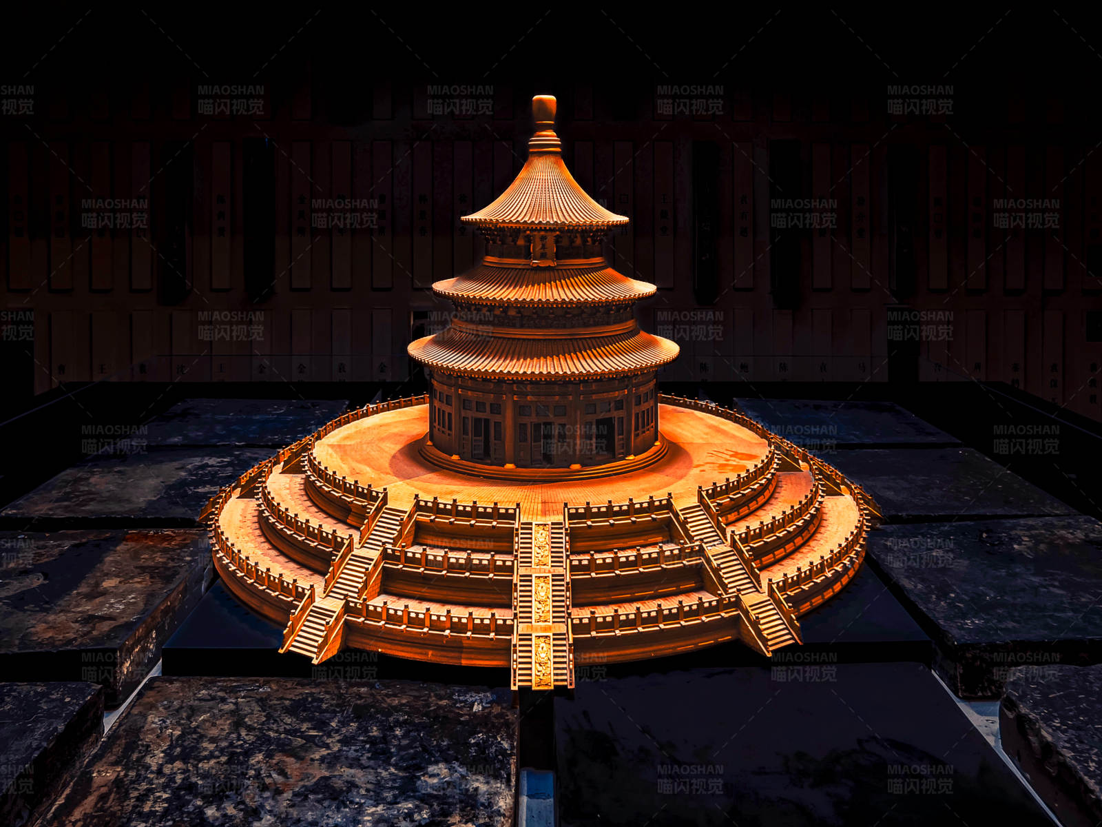 金碧辉煌的古代建筑图片