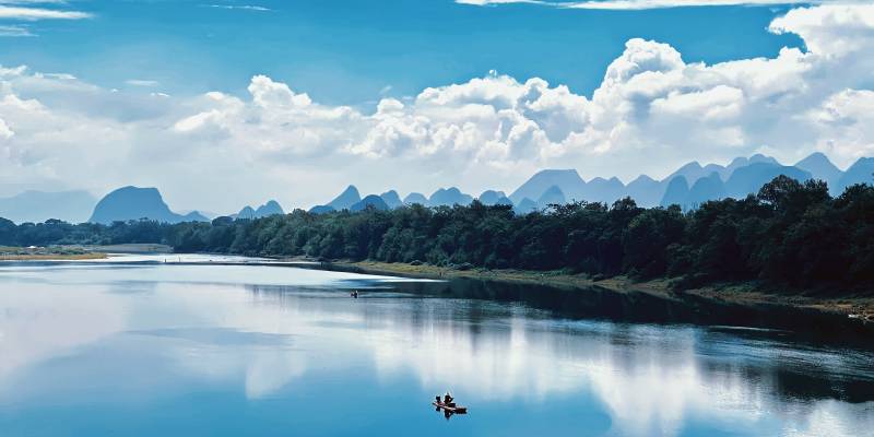 漓江山水甲天下图片