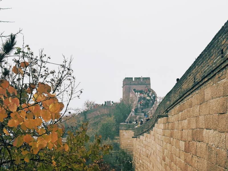 长城秋色图片
