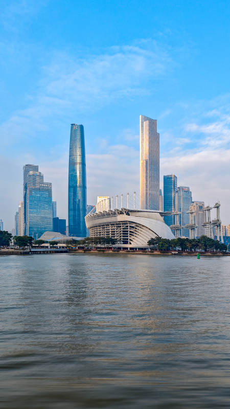 珠江新城天际线图片