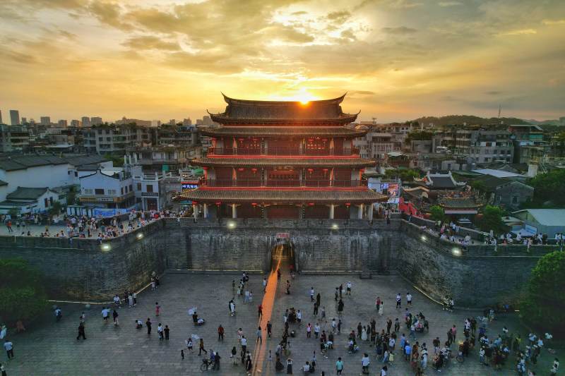 潮州古城广济门图片