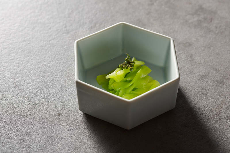 六角碗莴笋图片