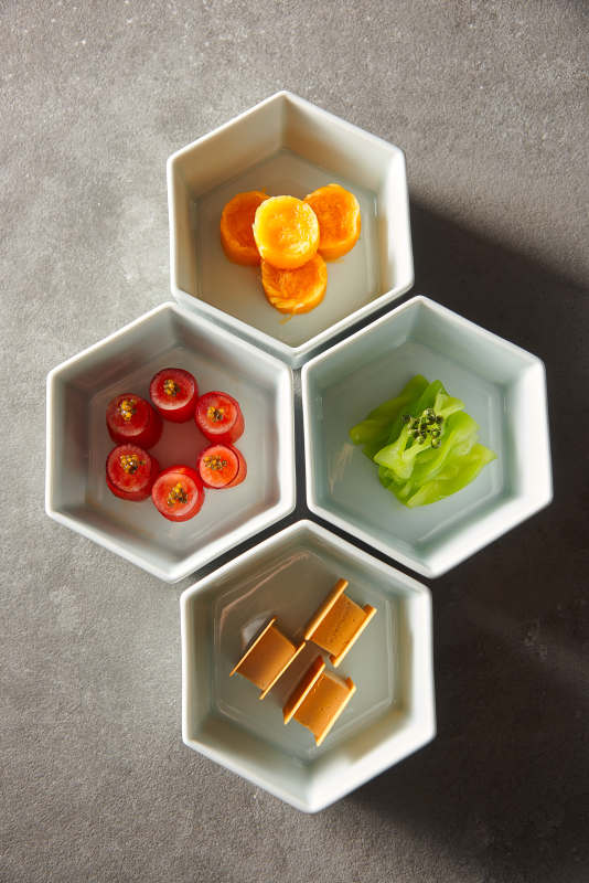 四色小点心图片