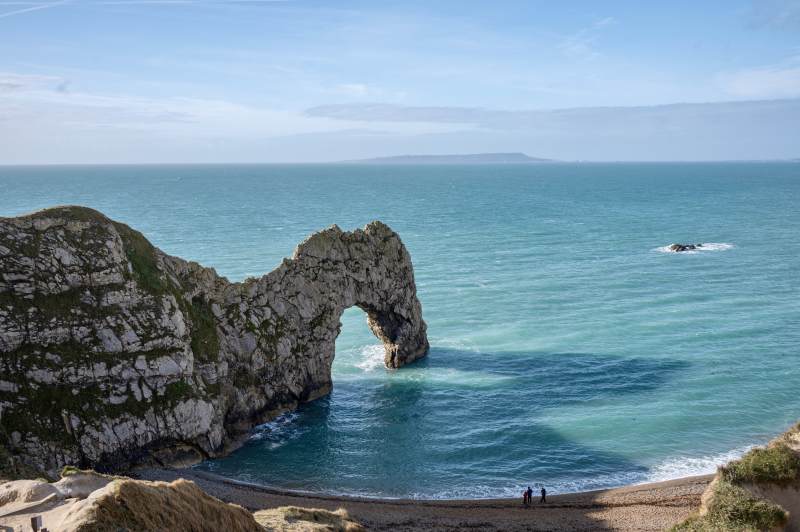 英国杜德尔门海景图片