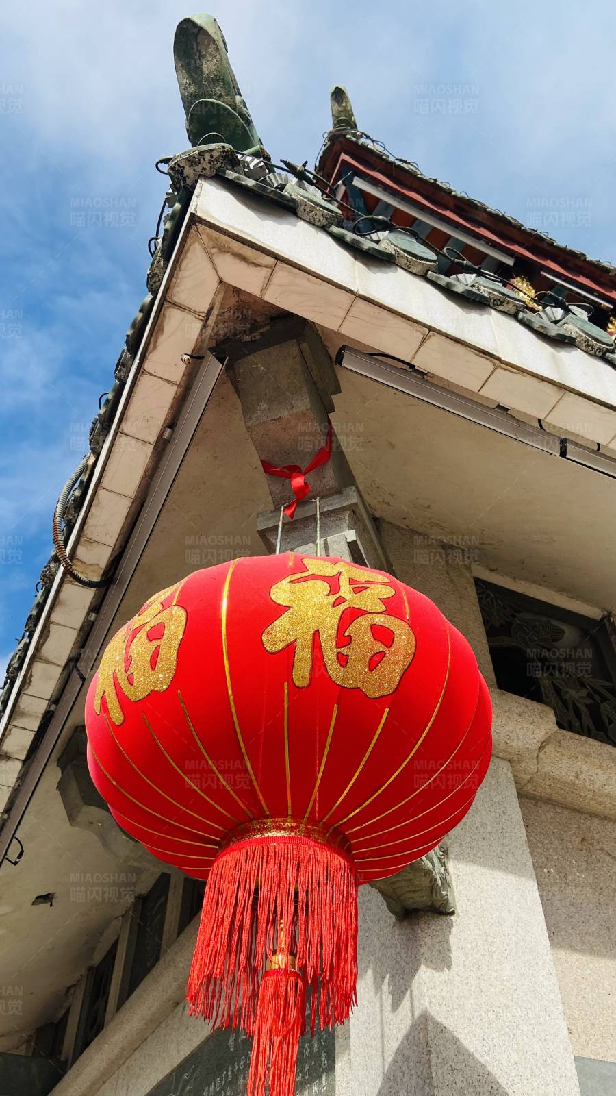 红灯笼迎新春图片