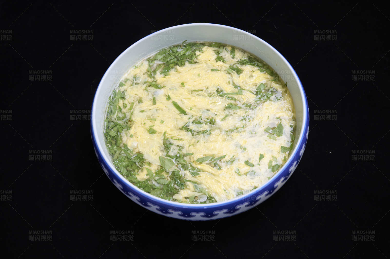 菠菜蛋花汤图片