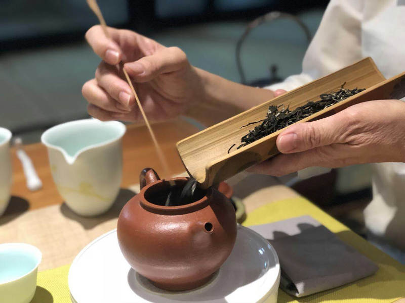 茶道艺术 精心泡制图片