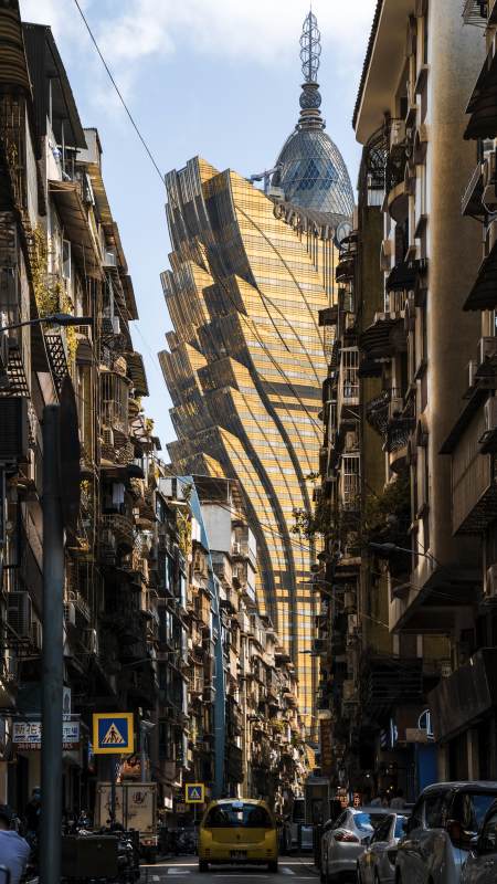 澳门东望洋新街图片