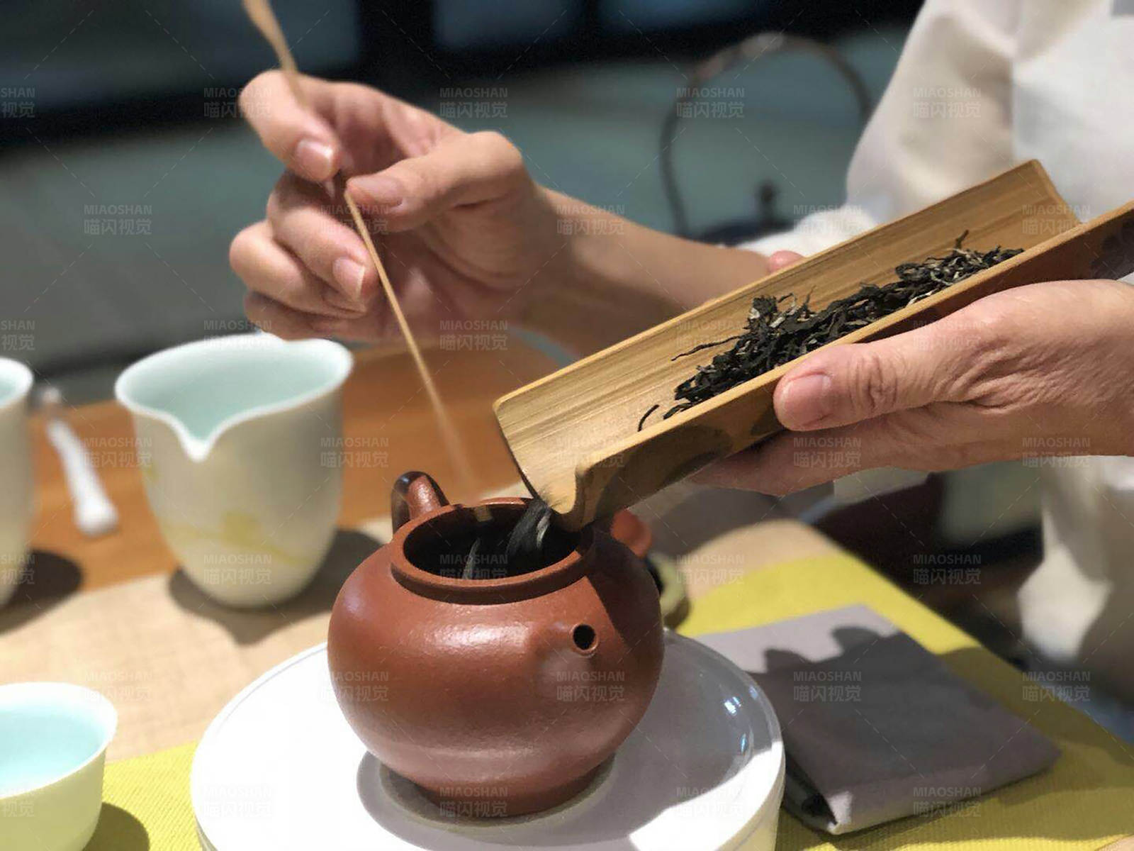茶道艺术 精心泡制图片