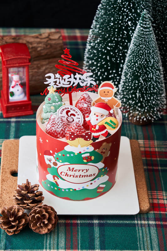 圣诞主题甜点杯图片