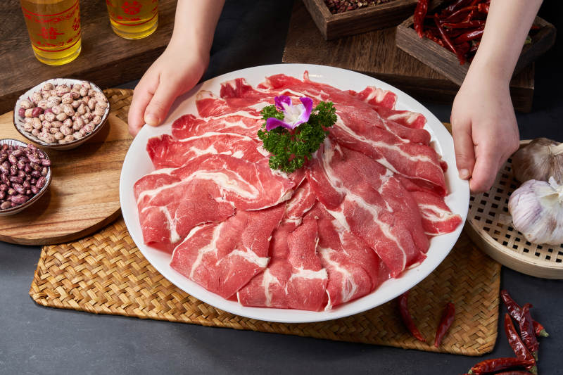 精美牛肉片展示图片