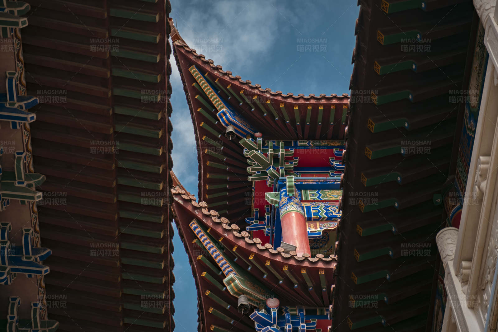 古建筑的屋檐图片