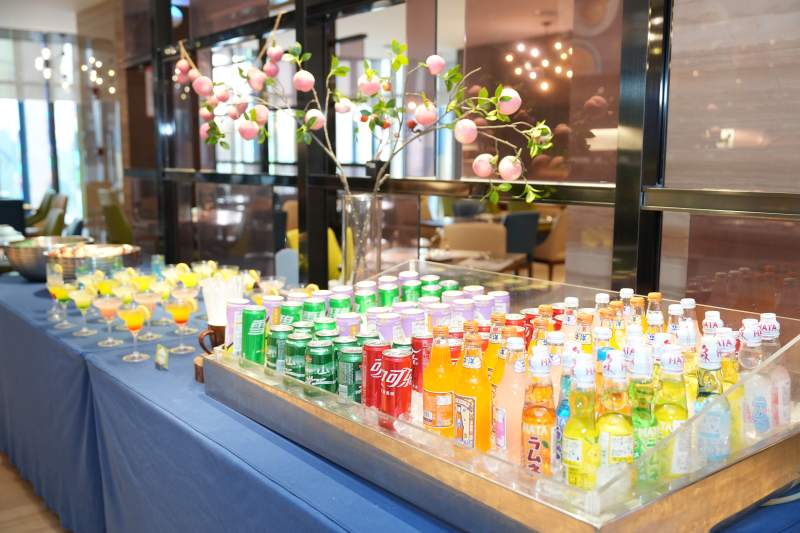 饮料自助区图片